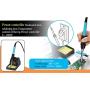 Sazomdon Soldering Iron Temperature Control,Electric Fan、Factory Electric Fan,Ventilation Fan,Power Controller,Desk Lamp,Dimming LED Light,UL Listed Plug in Dimmer Switch,120VAC,White,Pack of 1.