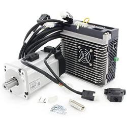 750W AC Servo Motor Kit 3000rpm 2.39Nm 4.8A with Servo Driver System Controller Kit 220V with Brake with Encoder Cable for Engraving Machine/Robot/Industrial Equipment (750W with brake)
