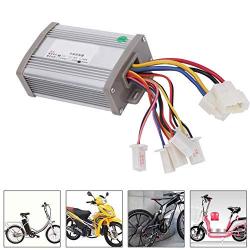 Motor Brush Speed Controller, 24V 800W Professional High Power Brush Motor Control Box for Electric Bicycle E-Bike Tricycle Eight Wires