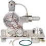 Sunnytech Hot Air Stirling Engine Motor Generator Colorful LED SC010-SC005