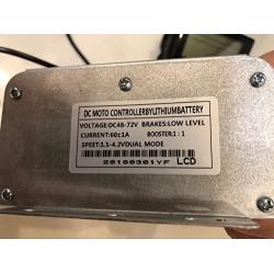 NBpower 48V-72V 60A 3000W Brushless DC Sine Wave Ebike Controller,Color Display VM960 for 3000W Brushless Motor and 3000W Electric Bike Kit.