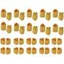Hobbysky 10 Pairs MT60 Male Female Motor Plug Connector 3.5mm 3-Pole Bullet Connectors Plug Set for RC ESC to Motor with Housing for RC Lipo Battery (10 Pairs)