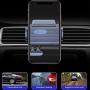 Air Vent Cell Phone Mount,Electric Automatic Locking Universal Car Phone Cradle,Stable Universal Phone Holder