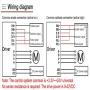 Twotrees Nema 17 Stepper Motor + Stepper Motor Driver, TB6600 4A 9-42V Nema 17/23 CNC Controller Single Axes Hybrid - Upgraded Version
