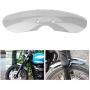 Mudguard, Motorcycle Short Front Mudguard Cover Guard Accessories for T100 2001-2016 (Silver)