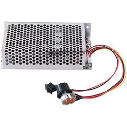 Motor Speed Controller, 10-50V DC 5000W Motor Governor Speed Regulator PWM Controller Switch 100A for Universal Motor Blower