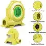 Costzon Air Blower, 735W Bounce House Blower, Pump Fan Commercial Inflatable Bouncer Blower, Air Blower for Inflatables, Perfect for Inflatable Bounce House, Jumper, Bouncy Castle (735 Watt 1.0HP)