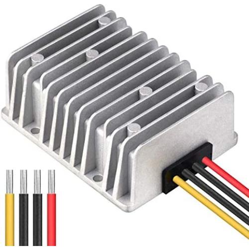Cllena DC 36V 48V Step Down to 12V 30A 360W Voltage Reducer Converter, Waterproof DC/DC Buck Transformer Power Supply