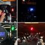 Motorcycle Gear Indicator for Honda CBR CB500X CB400SF CB650F CB1300 CBR600RR CB1000R Cb650r VFR800 Digital Meter LED Display Waterproof ECU Plug (Green)