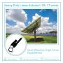 12V High Force (850 lbs. / 10 in.) Linear Actuator.IP 65 Protection for Industrial, Agriculture Usage. Brushed DC Electric Motor and Stainless-Steel Stroke. Model PA-17-10-850