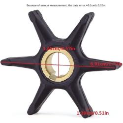 BODAO 396725/432954/437080 Boat Engine Water Pump Impeller for Johnson/Evinrude 40/60/65/70/75HP Outboard Motor