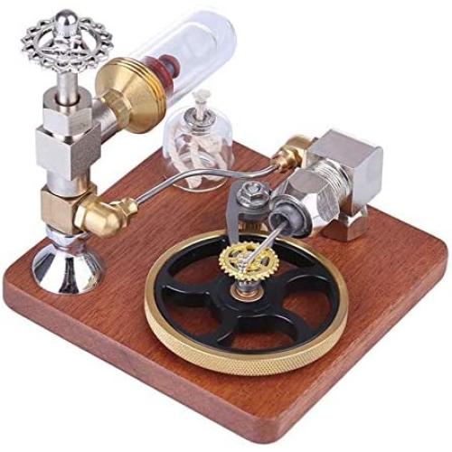 Teerwere Stirling Engine Motor Piston Stirling Engine Model Speed Control External Combustion Engine Steam Engine Science Education Equipment Birthday Gift (Color : Silver, Size : One Size) Teerwere Stirling Engine Motor Piston Stirling Engine Model Speed Control External Combustion Engine Steam Engine Science Education Equipment Birthday Gift (Color : Silver, Size : One Size)