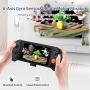 Mcbazel Switch/ Switch OLED Controller Grip for Handheld Mode, Ergonomic Handheld Controller for Switch/ Switch OLED with 6-Axis Gyro/ Dual Motor Vibration/ Support Mapping Button - Black