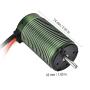 Brushless Motor, Castle 1515 Brushless Sensorless Motor 2200KV Motor for 1/8 Short Truck Off-Road Car Special Design Precision Engineered