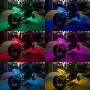 liteball 12 PCS LED Motorcycle Neon Strip Light Kits , RGB Waterproof Multi-Color Ground Effect Accent Atmosphere Light with Button Remote Control
