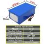 Jieoto 36V Electric Bike Battery 10S 5P 15Ah Lithium Battery Pack w/BMS + Charger for Electric Bike Tricycles Scooter Adapted 200W 250W 350W 500W 750W 1000W Motor