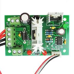 uniquegoods 6V 12V 24V 6A DC Motor Speed Governor Adjustable Reversible Switch PWM 200W Variable Speed Control Reversing - CCM6N