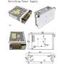 BEMONOC DIY Design DC 12V Linear Actuator Reciprocating Motor Stroke 30mm High Speed 350 RPM Adjustable+Switching Power Supply 110V-240V+PWM Speed Controller