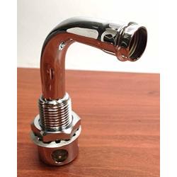 Thru Hull 90 Fuel Gas Tank Vent Chrome Plated Brass 5/8