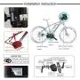 BAFANG BBS02B 48V/36V 500W Ebike Motor with LCD Display 8fun Mid Drive Electric Bike Conversion Kits