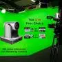 Jimcom NDI PTZ Camera 20X, Church and Live Streaming, PTZ Camera, NDI HX, PoE, Supports vMix OBS ETC