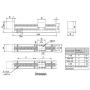 FUYU FSL30 Mini Linear Stage Small Slide Guide CNC Screw Lead Motion Table Motorized Nema 14 Stepper Motor[300mm Stroke]
