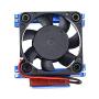 RC Car Heat Sink Heatsink Mount w/High Velocity Cooling Fan for Traxxas Slash 4X4 2WD Velineon VXL-3 Electronic Speed Controller
