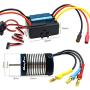 Hobby Fans 2435 4800KV Sensorless Brushless Motor & 35A Brushless ESC for 1/14 1/16 1/18 RC Car