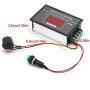 FTVOGUE DC 6-60V PWM Motor Speed Controller 12V 24V 36V 48V 30A Stepless Speed Regulation Digital Display Electronic Governor,Motor Equipment Accessories