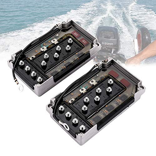 KEMIMOTO CDI Switch Box 2pcs Compatible with 50-275 HP Compatible with Mercury Outboard Motor Power Pack 332-7778 18-5775 KEMIMOTO CDI Switch Box 2pcs Compatible with 50-275 HP Compatible with Mercury Outboard Motor Power Pack 332-7778 18-5775
