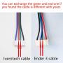 Iverntech 6pcs 1M XH2.54 4 pin to 6 pin Terminal Stepper Motor Cables for 3D Printer Nema 17 Stepper Motor
