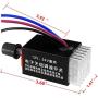 DC Motor Speed Controller Universal DC 12V 24V 10A Electronic Stepless Speed Regulator Switch for Car Truck Fan Heater Control DC Motor Speed Controller Universal DC 12V 24V 10A Electronic Stepless Speed Regulator Switch for Car Truck Fan Heater Control