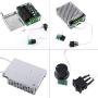 FTVOGUE 10V-50V 40A DC Motor Speed Controller High Power Governor Reversing Direction Switch,Power Distribution and Control Appliances