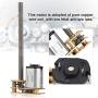 DC 12V Gear Motor, 1024GA20 Thread Flip N20 Gear Motor M4 x 55mm Shaft(12V 100RPM)
