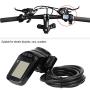 Gaeirt Motor Brushless Controller, 36V 350W Waterproof Brushless Controller Kit with LCD Display Gear Motor Controller for Electric Bicycle Scooter