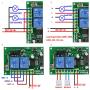 433MHz Universal Wireless Remote Control DC 12V 10A 2CH RF Relay Receiver Transmitter for Garage/Gate/Motor/LED/Light/Smart Room