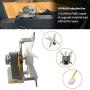 MARS CAMP Upgrade Grill Induction Fan, Auger Motor, Fire Burn Pot, and Hot Rod Ignitor Kit, Replacement Parts for Pit Boss and Traeger Wood Pellet Grill with Screws and Fuse