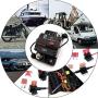 parts PTT 25 Amp / 12V- 48VDC,Waterproof Circuit Breakers with Manual Reset Resettable Fuse) in line Fuse Holder Switch for Boat Marin RV Caravan Battery Motor Trailer Bus