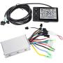 VGEBY Motor Brushless Controller, Waterproof LCD Display Panel and Ebike Scooter Brushless Motor Speed Controller Kit