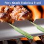 Begatter Skewers Holder, Stainless Steel Shish Kabob Rack for Grill, 14.8
