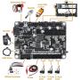 3 Axis GRBL Control Board USB Port CNC Router Controller Board grbl 1.1f with GRBL Offline Controller Remote Hand Control for CNC Engraver Engraving Milling Machine Mini DIY CNC 1610/2418/3018 PRO