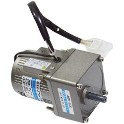 Bemonoc 25Watts AC 220V 50/60HZ Gear Reducer Motor High Speed 280 RPM Shaft Diameter 10mm & AC Speed Controller Kits Speed Variable CW CCW for dyeing industry
