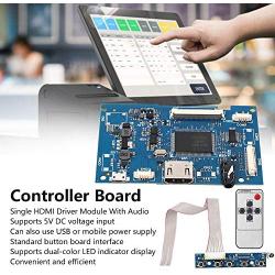 HDMI Controller Board Kit, LCD Display Driver Board, LCD Driver Module Shield, Controller Board, Synthetic Cardboard for Universal 50Pin