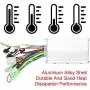 Brushless Controller 36V/48V 350W Motor Controller Aluminium Alloy Electric Brushless Controller for Electric Bicycle
