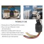 87-88107A5 Boat Ignition Switch with Key Boat Push to Choke 6 Wire Base Ignition Key Switch for Mercury with 2 Keys 6 Wire Connectors | for Mercury Push Choke Ignition