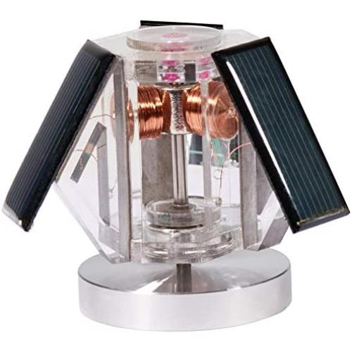Sunnytech Mini Solar Vertical Mendocino Motor Magnetic Levitating Educational Model Science Physics Toy QZ08A