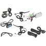 36V/48V 250W/350W Brushless Motor Controller, Waterproof LCD Panel Kit for E-Bike/Electric Bike/Scooter, Easy to Install