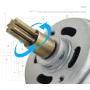 Fielect Electric Gear Motor 9 Teeth for Various Cordless Screwdriver DC 10.8V 20000RPM 1Pcs